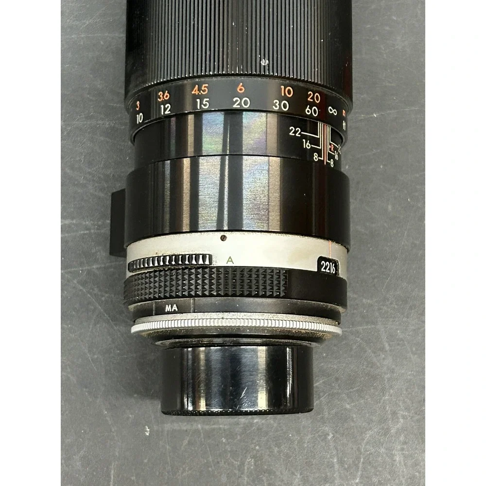 Tamron Auto 1:3.5 F=200mm No. 199838 Camera Lens W/ Case